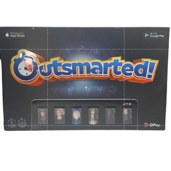 OUTSMARTED! The Live Family Quiz Show Board Game Ages 8+ (2 - 24 Players) USED - Picture 1 of 3